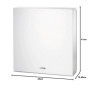 Caisson de Basse Canton ASF 75 SC - 60/120 Watts - Blanc