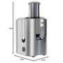 Extracteur de Jus Braun Identity Collection J700 en Acier Inoxydable