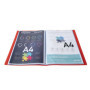 Exacompta Protège-documents OPAK Rouge - 8 Pochettes A4 Antireflet