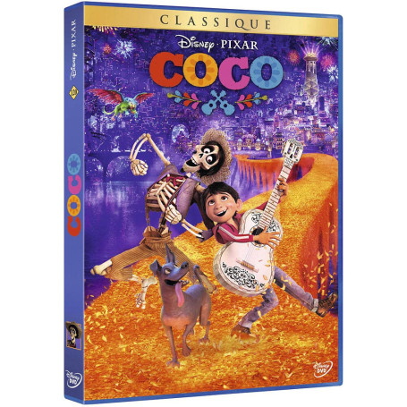 Coco - Film d'Animation Disney - PIXAR en DVD