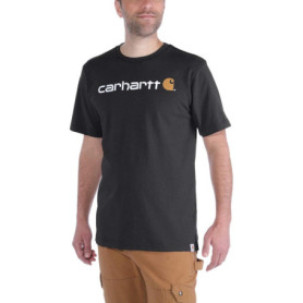 T-shirt Carhartt Homme Logo Graphique Manches Courtes Noir