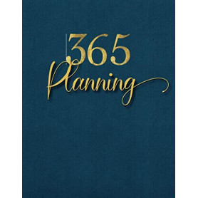 Agenda Professionnel 365 Jours avec Intervalles de 15 Minutes