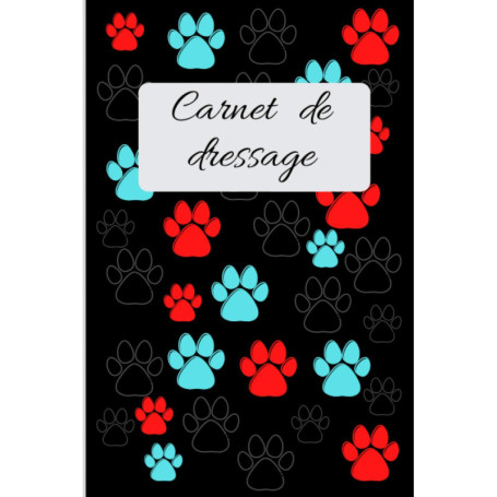 Carnet de Dressage pour Chien avec Conseils Pratiques et Pages Numérotées