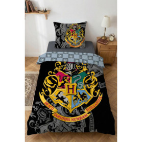 Setino Parure de Lit Harry Potter en Coton - Housse Réversible 140x200 cm
