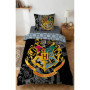 Setino Parure de Lit Harry Potter en Coton - Housse Réversible 140x200 cm