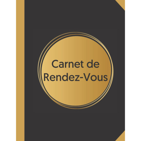 Carnet de Rendez-Vous Pratique pour Salon de Beauté et Coiffeurs