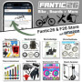 Extracteur de Manivelle Fantic26 pour Vélo Électrique - Compatible Shimano, Brose, Bosch