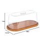 Plateau en Bambou avec Capot - Ensemble Pratique pour Service