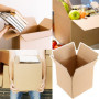 Lot de 25 boîtes d'expédition en carton ondulé 15x15 cm - JEUIHAU