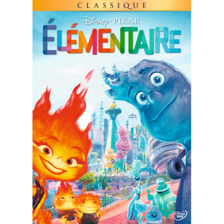 Élementaire - Film d'Animation Disney - PIXAR en DVD