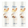 Dove Lotion Corporelle Hydratante Body Love - 3x400ml avec Beurre de Karité et Vanille