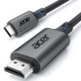 Câble USB C vers HDMI 4K 60Hz - 2M - Compatible MacBook et iPhone