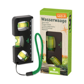 Niveau à Bulle Naturel Moses pour Enfants - Outil de Bricolage Robuste