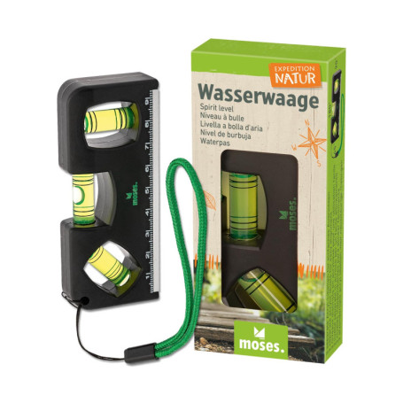 Niveau à Bulle Naturel Moses pour Enfants - Outil de Bricolage Robuste