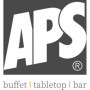 Plateau de Service Antidérapant Noir 53 x 36,5 cm - APS