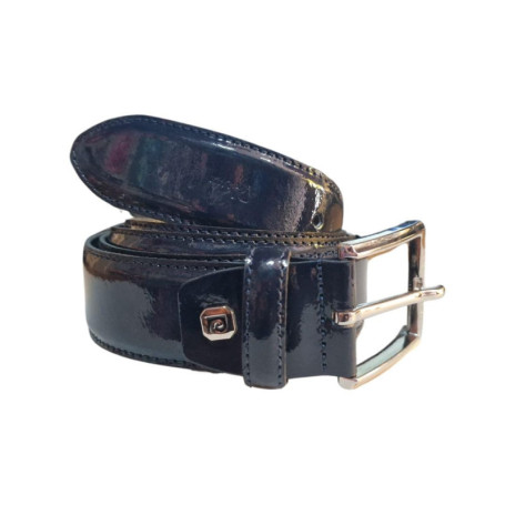 Ceinture en Cuir Véritable Pierre Cardin pour Homme - Bleu 130