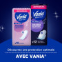 Vania Serviettes Hygiéniques Nuit - Protection Ultra Confort (12 pièces)