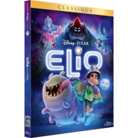 Elio - Film d'Animation Disney en Blu-ray avec Boîtier Fourreau