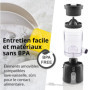 Presse Agrume Électrique EUREL OA42 - Sans Fil et Rechargeable, Noir