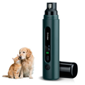 Tolesum Lime à Ongles Électrique pour Chiens - Rechargeable avec LED et 5 Vitesses