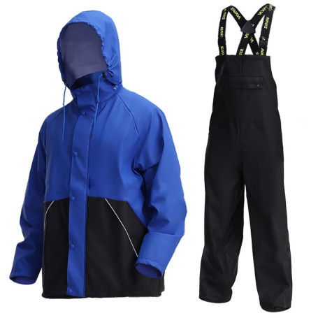 Combinaison de Pluie Imperméable Navis Marine pour Homme - Veste et Pantalon Résistants