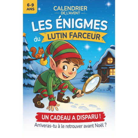 Calendrier de l'Avent Magique : Enquête du Lutin Farceur pour Enfants