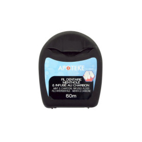 Fil Dentaire au Charbon Antibactérien - 50m Apoteke