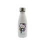 Bouteille d'eau Hello Kitty Sanrio 550 ml - Gourde Antidéversement Blanche