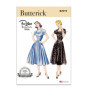 Patron de Couture Butterick B7019K5 - Robe Vintage Femme Années 1950