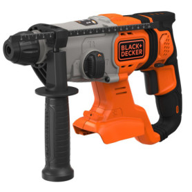 Marteau Perforateur Sans Fil BLACK+DECKER 18V SDS-Plus avec Mèche à Béton