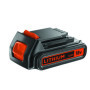 Chargeur BLACK+DECKER 18V avec Batterie Lithium-ion 1,5 Ah