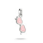 Charm Thomas Sabo Lunettes de Soleil Roses en Argent Sterling 925