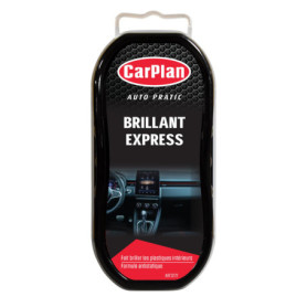 Éponge Brillante Express Carplan pour Plastiques Intérieurs