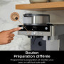 Cafetière 2-en-1 Ninja Prestige avec Buse à Lait Intégrée - Noir