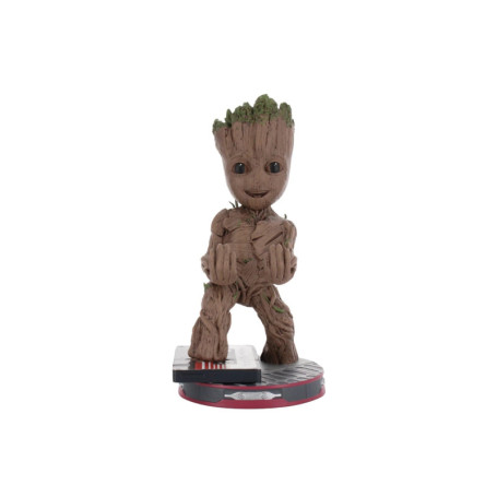 Support Manette et Téléphone Groot Cableguys - Accessoire Gaming Marvel