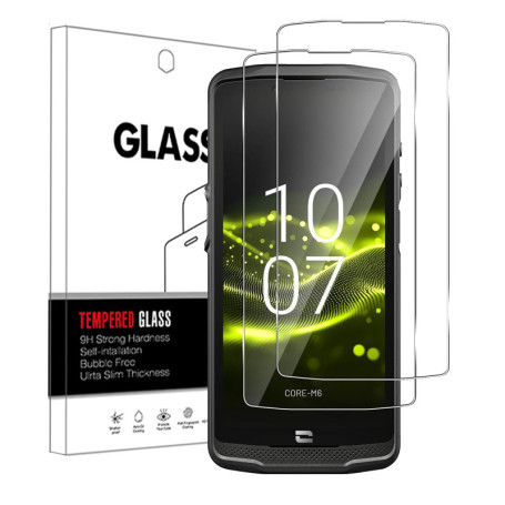 Protecteurs d'Écran en Verre Trempé pour Crosscall Core M6 - 2 Pièces Ultra Résistants