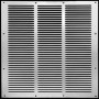 Grille d'Aération en Aluminium 600x600 mm avec Volets Design - Bimiti