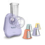 Moulinex Fresh Express - Découpe-légumes Électrique 4-en-1 Lilas