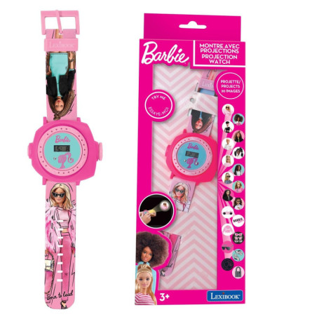 Montre Lexibook Barbie avec Projections Magiques pour Enfants