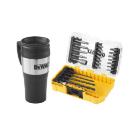 Coffret DeWalt TOUGHCASE 25 Pièces - Embouts et Forets pour Perceuse-Visseuse
