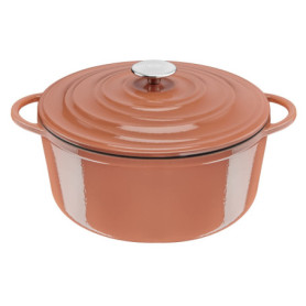 Cocotte Ronde en Fonte Tefal Lov 29 cm - Éco-conçue et Induction