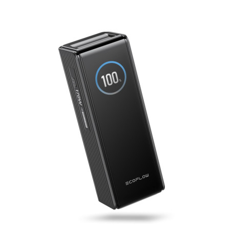 Batterie Externe EcoFlow 25000mAh 170W avec Ports USB-C pour Charge Rapide