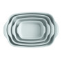 Plat Rectangulaire Ultime Emile Henry pour Repas Familiaux - Céramique Écume
