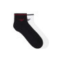 Lot de 2 Chaussettes Éponge Emporio Armani pour Homme - Noir