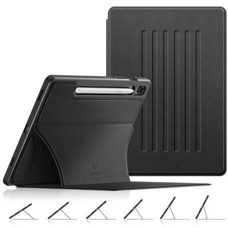 Coque Antichoc FINTIE pour Samsung Galaxy Tab S10 Lite et S9/S10 FE - Noir