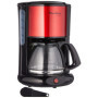 Cafetière Moulinex Subito Rouge 10-15 Tasses avec Arrêt Automatique