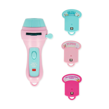 Lampe de Poche Rose Once Upon a Time - Projecteur d'Histoires pour Enfants