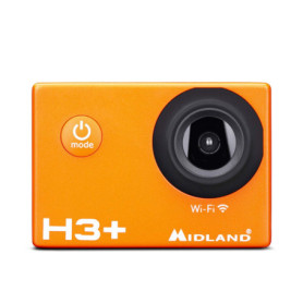 Midland H3+ Caméra Sport Full HD avec Stabilisateur et Wi-Fi - Étanche jusqu'à 30m