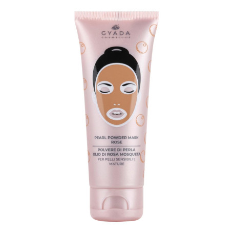 Masque Anti-Âge à la Poudre de Perle et Rose - Peaux Sensibles et Matures - 75 ml