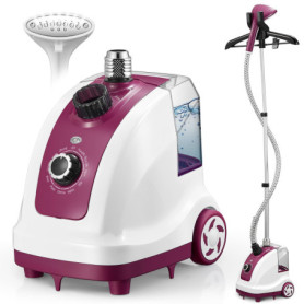 Cozary Défroisseur Vertical 1950W avec Réservoir de 1.35L - Repassez Sans Planche